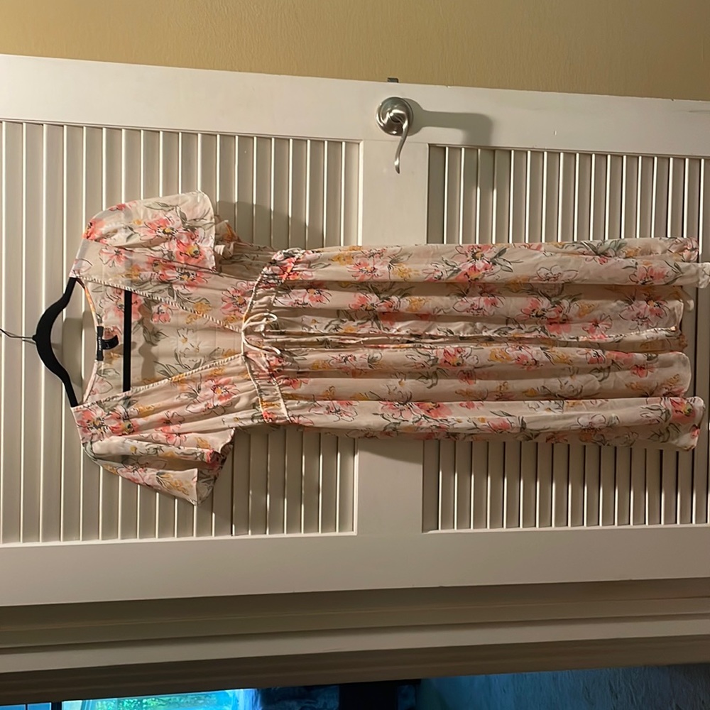 Floral Sheer Cover-Up